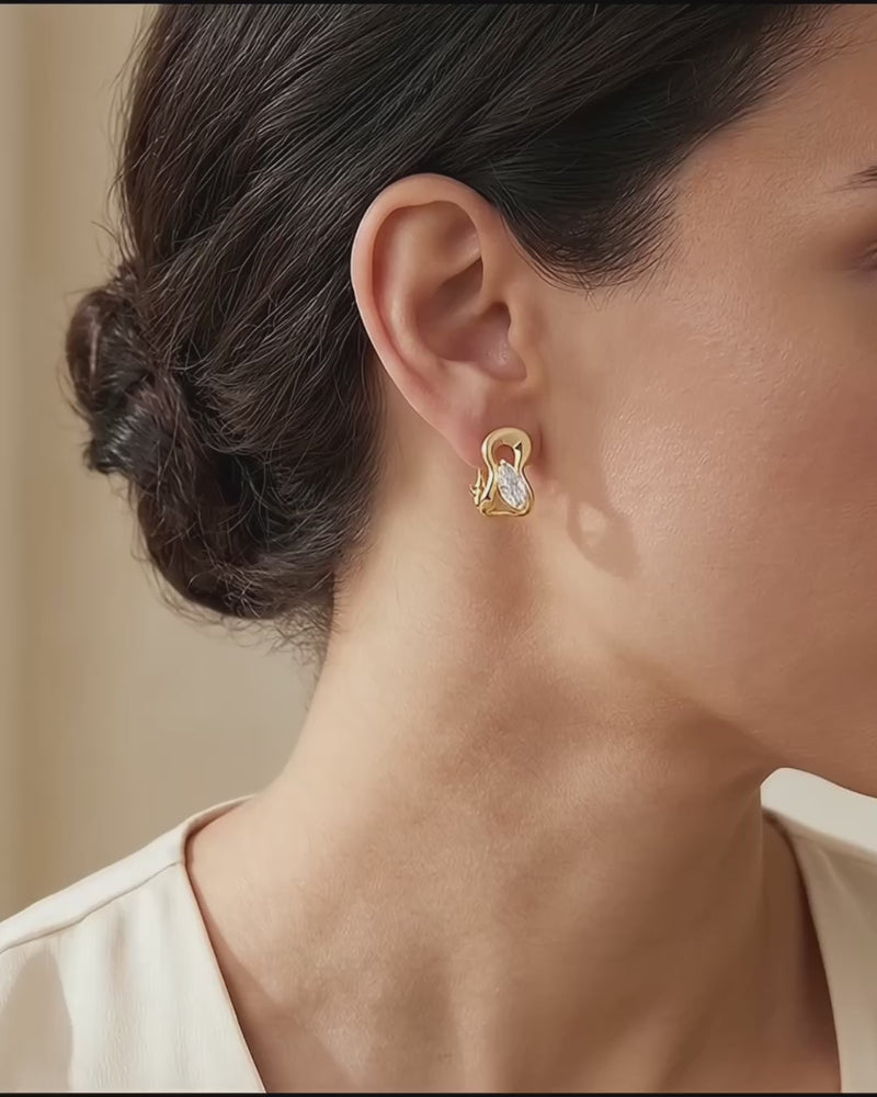 Solstice Earrings — worn video