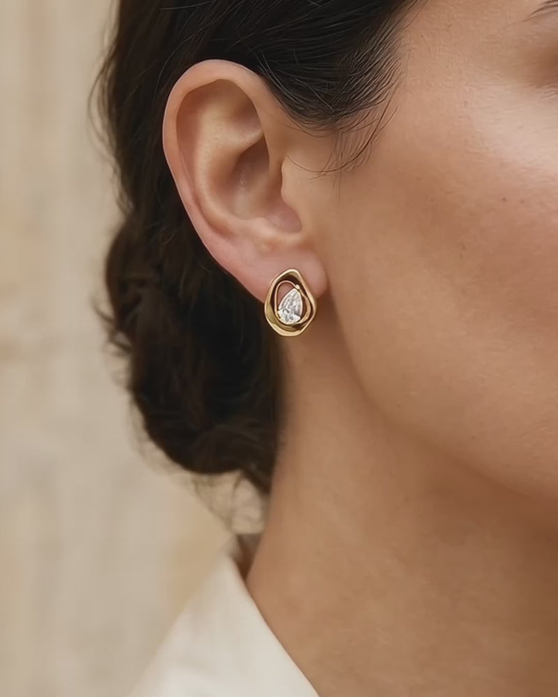 Céleste Earrings — worn video